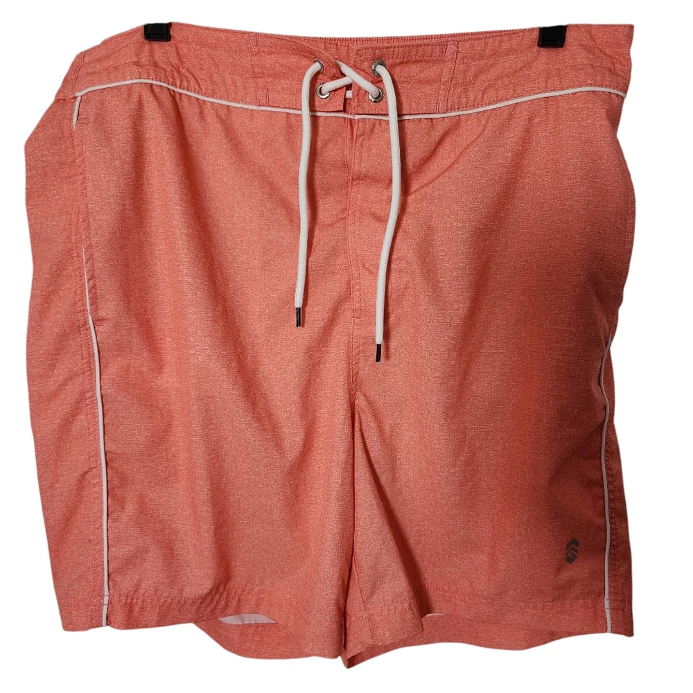Free Country Men's Coral Stretch UPF+ Swim Trunks Size Large